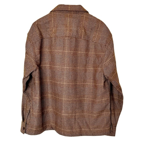 American Eagle Plaid Overshirt Size Medium - Picture 4 of 9